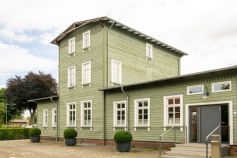 Der historische Bahnhof in Rahden. • © Teutoburger Wald Tourismus, Dominik Ketz